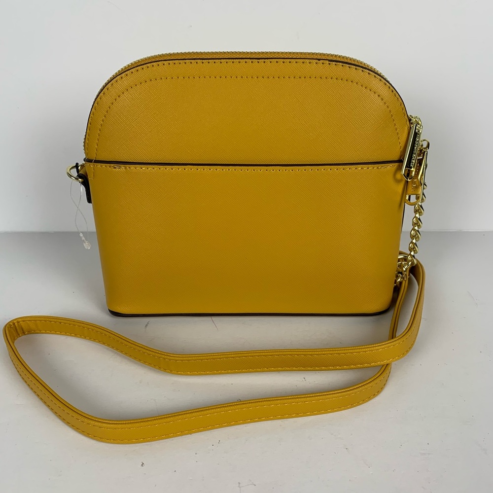 Steve Madden Maggie dome crossbody bag mustard - Picture 4 of 7